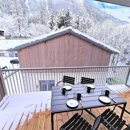 White Pearl Vue Mont Blanc شقة